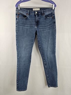 GAP 1969 Women's True Skinny Ankle Jeans, Dark Indigo Stretch, Sz 31R
